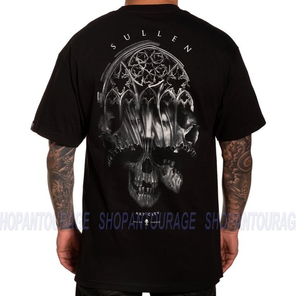 Sullen Art Collective Farrar IV SCM4085 New Standard Short Sleeve Men`s T-shirt - Picture 1 of 5